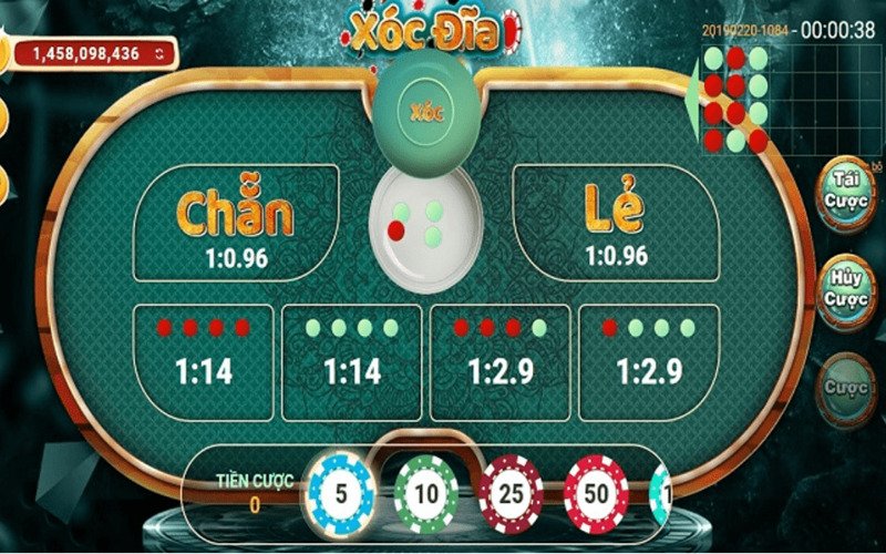 thuật toán xóc đĩa online